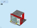 Building Instructions - LEGO - City - 60110 - Fire Station: Page 22