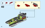 Building Instructions - LEGO - City - 60114 - Race Boat: Page 40