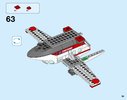 Building Instructions - LEGO - City - 60116 - Ambulance Plane: Page 59