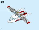 Building Instructions - LEGO - City - 60116 - Ambulance Plane: Page 56