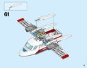 Building Instructions - LEGO - City - 60116 - Ambulance Plane: Page 57