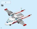 Building Instructions - LEGO - City - 60116 - Ambulance Plane: Page 70