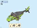 Building Instructions - LEGO - City - 60123 - Volcano Supply Helicopter: Page 58