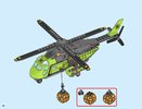 Building Instructions - LEGO - City - 60123 - Volcano Supply Helicopter: Page 64