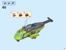 Building Instructions - LEGO - City - 60123 - Volcano Supply Helicopter: Page 43