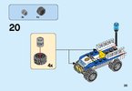 Building Instructions - LEGO - 60136 - Police Starter Set: Page 35