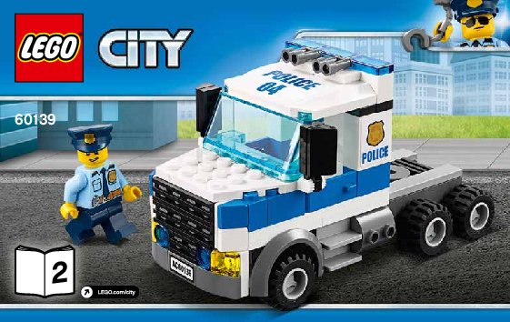 Building Instructions - LEGO - 60139 - Mobile Command Center: Page 1