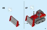 Building Instructions - LEGO - City - 60140 - Bulldozer Break-in: Page 35