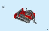 Building Instructions - LEGO - City - 60140 - Bulldozer Break-in: Page 39