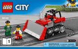 Building Instructions - LEGO - 60140 - Bulldozer Break-in: Page 1