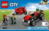 Building Instructions - LEGO - 60143 - Auto Transport Heist: Page 1