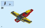 Building Instructions - LEGO - City - 60144 - Race Plane: Page 34