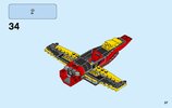 Building Instructions - LEGO - City - 60144 - Race Plane: Page 37