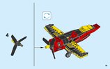 Building Instructions - LEGO - City - 60144 - Race Plane: Page 47