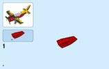 Building Instructions - LEGO - 60144 - Race Plane: Page 4