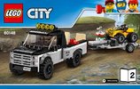 Building Instructions - LEGO - City - 60148 - ATV Race Team: Page 1