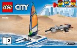 Building Instructions - LEGO - 60149 - 4x4 with Catamaran: Page 1