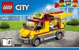 Building Instructions - LEGO - 60150 - Pizza Van: Page 1