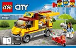 Building Instructions - LEGO - 60150 - Pizza Van: Page 1