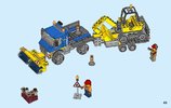 Building Instructions - LEGO - City - 60152 - Sweeper & Excavator: Page 43