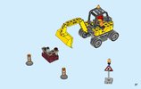 Building Instructions - LEGO - City - 60152 - Sweeper & Excavator: Page 37