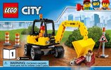 Building Instructions - LEGO - 60152 - Sweeper & Excavator: Page 1