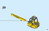 Building Instructions - LEGO - City - 60152 - Sweeper & Excavator: Page 33