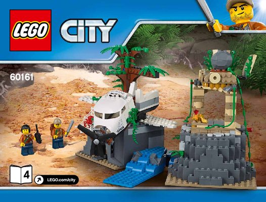 Building Instructions - LEGO - City - 60161 - Jungle Exploration Site: Page 1