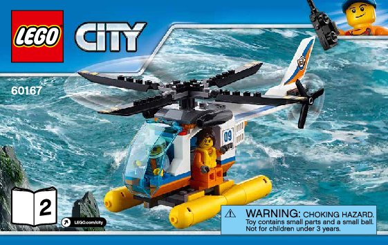 Building Instructions - LEGO - City - 60167 - Coast Guard Head Quarters: Page 1