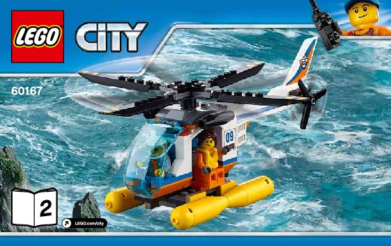 Building Instructions - LEGO - City - 60167 - Coast Guard Head Quarters: Page 1