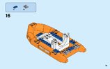 Building Instructions - LEGO - City - 60168 - Sailboat Rescue: Page 19