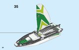 Building Instructions - LEGO - City - 60168 - Sailboat Rescue: Page 38