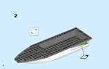 Building Instructions - LEGO - City - 60168 - Sailboat Rescue: Page 6