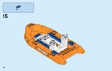 Building Instructions - LEGO - City - 60168 - Sailboat Rescue: Page 18