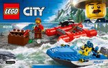 Building Instructions - LEGO - City - 60176 - Wild River Escape: Page 1