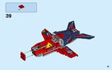 Building Instructions - LEGO - City - 60177 - Airshow Jet: Page 47