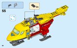 Building Instructions - LEGO - City - 60179 - Ambulance Helicopter: Page 58