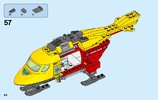 Building Instructions - LEGO - City - 60179 - Ambulance Helicopter: Page 60