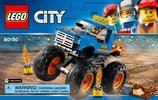 Building Instructions - LEGO - City - 60180 - Monster Truck: Page 1