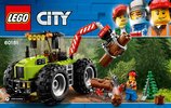 Building Instructions - LEGO - City - 60181 - Forest Tractor: Page 1