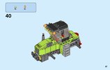 Building Instructions - LEGO - City - 60181 - Forest Tractor: Page 47