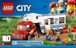 Building Instructions - LEGO - City - 60182 - Pickup & Caravan: Page 1