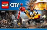 Building Instructions - LEGO - City - 60185 - Mining Power Splitter: Page 1