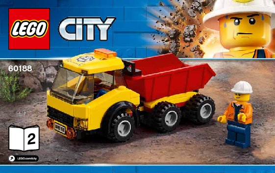 Building Instructions - LEGO - City - 60188 - Mining Experts Site: Page 1