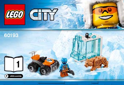 Building Instructions - LEGO - 60193 - Arctic Air Transport: Page 1