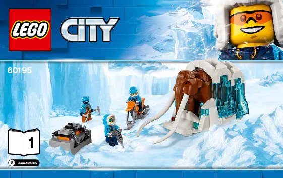 Building Instructions - LEGO - 60195 - Arctic Mobile Exploration Base: Page 1