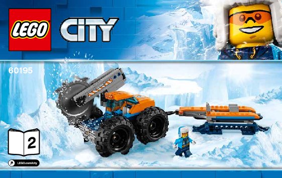 Building Instructions - LEGO - 60195 - Arctic Mobile Exploration Base: Page 1