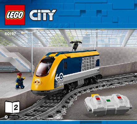 Building Instructions - LEGO - 60197 - Passenger Train: Page 1