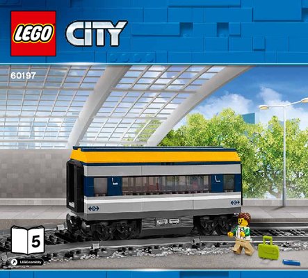 Building Instructions - LEGO - 60197 - Passenger Train: Page 1