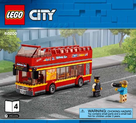 Building Instructions - LEGO - 60200 - Capital City: Page 1